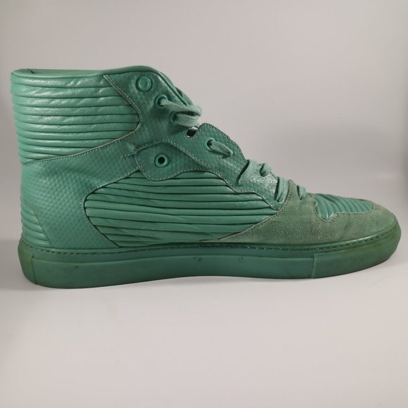 balenciaga mint green sneakers